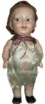 American Doll Company 1912+ Antique Dolls Identified USA 5 1920s American Doll company antique composition chubby doll 12 1/2"