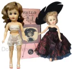 Arranbee R & B 1940s+ Vintage Dolls Identified USA 15 1957 Arranbee Coty Girl doll 10 1/2" tall