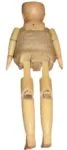 Babs, Coleman Dolly Walker 1917+ Antique Non-Mechanical Dolls USA 2 1917 Babs non-mechanical walking doll body