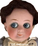 ca. 1904 Bahr & Proschild doll mold 608 googly doll 9" face