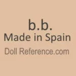 Spain doll mark b.b. Made in Spain