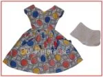 1955 Bild Lilli 1173 geometric print dress