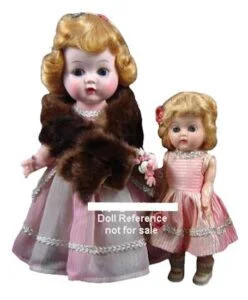 1957 Block Little Miss Addie and sister dolls