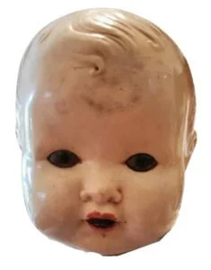British Antique Dolls or Sarold Dolls England 2 ca. 1950s English, British made bisque white baby doll face