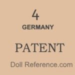 Metal Antique Dolls Identified 1861+ Information 4 Buschow & Beck doll mark Germany Patent