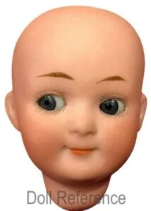 Catterfelder 1884+ Carl Trautmann Antique Dolls Identified German 1 Catterfelder 255 googly eye doll face