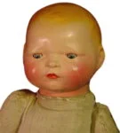 1920s Century Bye-Lo Baby composition head 19" doll