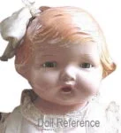 1928 Century Pudgy Peggy doll 14"