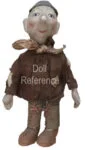 1940s Chad Valley Soldier cloth doll