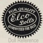 L. Cohen doll mark ELCO DOLLS