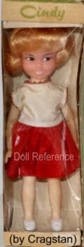 Deluxe Reading 1963 Vintage Penny Brite Doll USA 2 1965 Cragstan Miss Cindy 8" doll Hong Kong