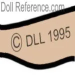Daddys Long Leg doll mark copyright DLL