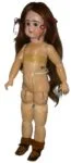 1890s Etienne Denamur bisque head bebe doll 20" body