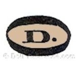 C-D French Antique Doll Makers, Marks 11 Derolland doll mark D inside a circle