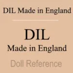 Doll Industries LTD doll mark DIL made in England