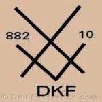 Dornheim, Koch & Fischer doll mark 882 DKF