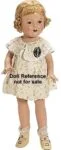 1936 Eegee Miss Charming doll, 14"