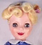1959 Eegee Miss Sunbeam bread 17" advertising doll