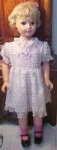 1961-1970s Eegee Annette doll 36" tall playpal type