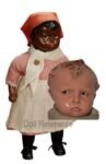 Effanbee F and B 1910s Antique Dolls Identified USA 4 1915 Effanbee Aunt Dinah, Baby Grumpy dolls 14" tall