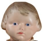 Effanbee F and B 1910s Antique Dolls Identified USA 11 1915 Effanbee Pouting Bess doll 12" tall