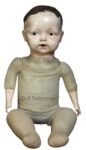 Effanbee F and B 1910s Antique Dolls Identified USA 9 1916 Effanbee Bright Eyes Baby Junior doll 11" tall