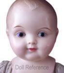 Effanbee F and B 1910s Antique Dolls Identified USA 13 1918 Effanbee Dolly Dumpling doll 13" tall