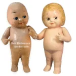 Effanbee F & B Dolls Identified 1910s USA 10 1918 Effanbee Bathing Bud or Bathing Girl Dolls 7-8" tall