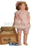 1928+ Effanbee Mae Starr doll 30" tall