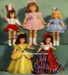 1944 Effanbee Little Lady Anne Shirley doll clothes Wards