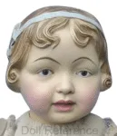1915 Elektra Coquette 32" doll molded hair ribbon