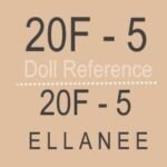 D-E American USA Doll Makers & Marks 4 Ellanee doll mark 20F-5