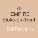 Empire Porcelain doll mark Empire Stoke on Trent