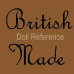 British Antique Dolls or Sarold Dolls England 4 England black doll mark British Made