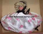 1946 Eugenia Bridal Series miniature doll, 6"