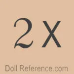 French doll mark 2X