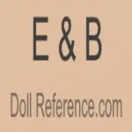 French doll mark E & B