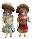 Francois Gaultier 1860+ Antique Bisque Dolls French 4 gaultier francois 5 all bisque dolls marked fg5