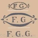 Francois Gaultier 1860+ Antique Bisque Dolls French 5 gaultier-francois-doll-mark-fg-fgg