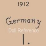 German doll mark 1912 Germany 1