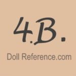 German Antique Mystery Unidentified Doll Mold and Size Numbers 4 German doll mark 4B
