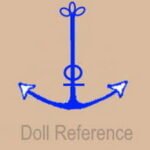 German Antique Mystery Unidentified Doll Marks With Symbols or Letters 1 German all bisque doll mark anchor symbol O