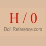 German doll mark H/0 in red ink
