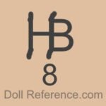 German doll mark HB 8