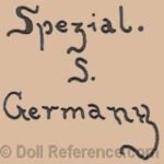 German doll mark Spezial S Germany