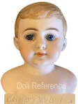 Goebel 1879+ Antique Bisque Dolls German 2 ca. 1890 Goebel doll mold 30 B School Boy shoulder head doll
