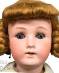 Goebel 1879+ Antique Bisque Dolls German 4 ca. 1912 Goebel B3 dolly face 23" doll