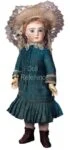 Barrois or Halopeau Antique Lady Dolls French 8 ca. 1880s Halopeau bebe doll dressed