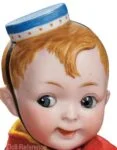 Max Handwerck 1899+ Antique Bisque Dolls Identified German 9 1915 Max Handwerck English Bellhop googly doll face marked Elite 2 E