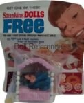 Hasbro 1967+ Storykins Vintage Dolls Identified USA 5 1967 Hasbro or Palitoy Storykins #8704 Sleeping Beauty doll